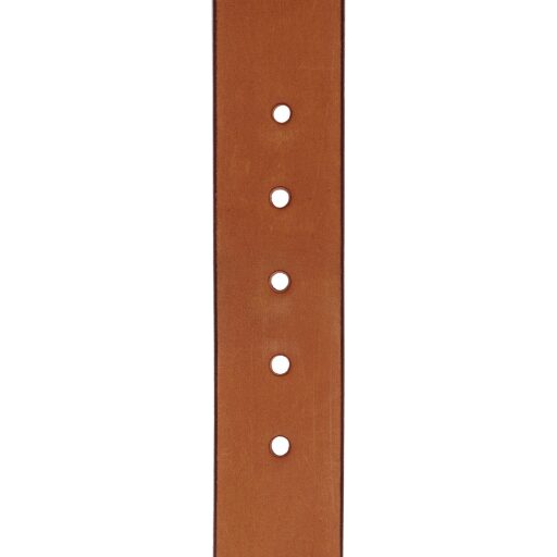 The Chesterfield Brand Pánský kožený opasek z buvolí kůže Vista C60.009831 koňakový - 5 dírek v detailu