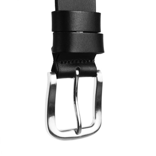 The Chesterfield Brand Pánský pásek z buvolí kůže C60.007600 Beck černý