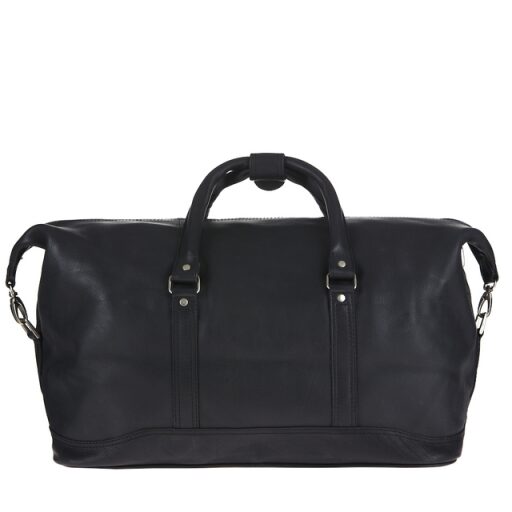XL cestovní taška z hovězí kůže Jahn-Tasche 697 černá