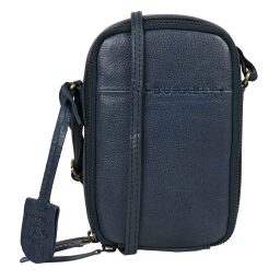 BURKELY Kožená crossbody kabelka na telefon Natural Norah 1000819.04.31 modrá