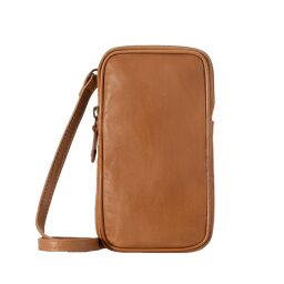 aunts & uncles Kožená taštička na mobil Jamie´s Orchard Prune 20028-1 koňaková