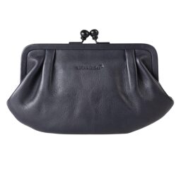aunts & uncles Kožená kabelka do ruky / psaníčko - clutch Grandma´s Luxury Club ROSE 42213-86 modrá