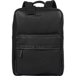 BURKELY Kožený batoh na notebook 15,6" 1000803.64.10 černý