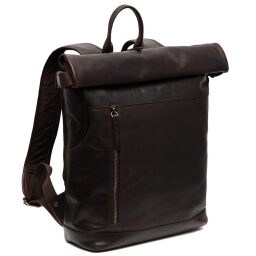 The Chesterfield Brand Rolovací kožený batoh na notebook Mazara C58.032301 hnědý