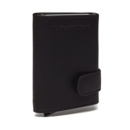 The Chesterfield Brand Malá kožená peněženka - pouzdro na karty RFID C08.045600 Frankfurt černá