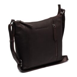 The Chesterfield Brand Kožená kabelka přes rameno Vervins C48.129601 hnědá - přední strana tašky