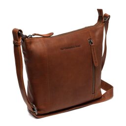 The Chesterfield Brand Kožená kabelka přes rameno Vervins C48.129631 koňaková - přední strana tašky