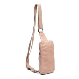 The Chesterfield Brand Kožená crossbody taška Cambridge C58.033009 světle růžová