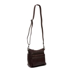 The Chesterfield Brand Dámská kožená kabelka přes rameno Ronda hnědá C48.130101 - přední strana tašky