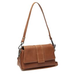 The Chesterfield Brand dámská kožená kabelka přes rameno Clifden C48.136531 koňaková přední strana