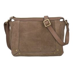 BURKELY kožená kabelka přes rameno / crossbody 1002106.25.25 světle hnědá
