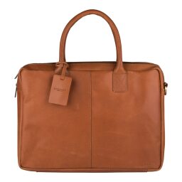BURKELY Kožená taška na notebook 15,6" Taylor Worker 9007979.22.24 koňaková