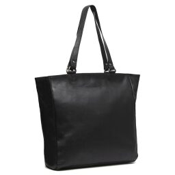 Kožená shopper kabelka na notebook BERLIN C38.016000 černá