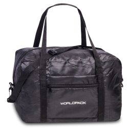 Skládací cestovní taška / palubní zavazadlo Ryanair 40x20x25 cm Worldpack 10464-0100 černá