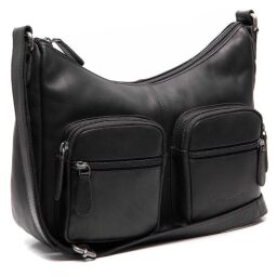 The Chesterfield Brand Kožená kabelka přes rameno Valenora C48.141100 černá