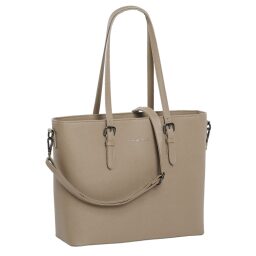 DANIEL RAY velká shopper kabelka na notebook 15,6" Lithgow DR18.1619.06 smetanová