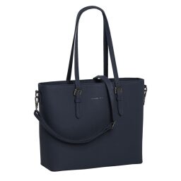DANIEL RAY velká shopper kabelka na notebook 15,6" Lithgow DR18.1619.10 tmavě modrá