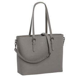 DANIEL RAY velká shopper kabelka na notebook 15,6" Lithgow DR18.1619.59 světle šedá