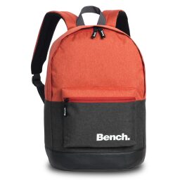 Studentský batoh Bench Classic 64150-1715 šedo-oranžový - přední strana