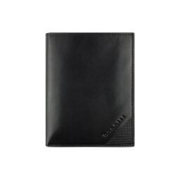 Bugatti Pánská kožená peněženka RFID Nobile Vertical Wallet With Flap 49125501 černá