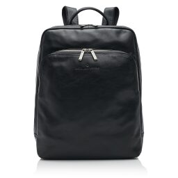 Elegantní kožený batoh na notebook Castelijn & Beerens 609576 černý