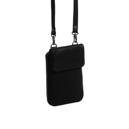 The Chesterfield Brand Kožená taška přes rameno na mobil Anderson C48.115200 černá