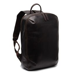 The Chesterfield Brand Kožený batoh s přihrádkou na notebook 15,6“ Bangkok C58.031001 hnědý - přední stran batohu