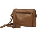 BURKELY Malá kožená kabelka - minibag Lush Lucy 1000538.38.24 koňaková boční náhled