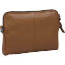 BURKELY Malá kožená kabelka - minibag Lush Lucy 1000538.38.24 koňaková
