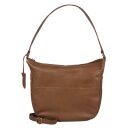 BURKELY Kožená kabelka přes rameno Natural Norah 1000812.04.24 koňaková