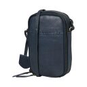 BURKELY Kožená crossbody kabelka na telefon Natural Norah 1000819.04.31 modrá boční náhled