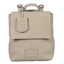 BURKELY Kožený kabelkový batoh Soft Skylar 1000842.85.12 světle šedý