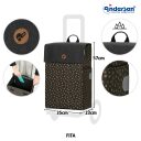 Andersen Nákupní taška do schodů SCALA SHOPPER TREPPENSTEIGER® FITA 119-225-80 černá taška