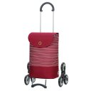 Andersen Nákupní taška na kolečkách do schodů SCALA SHOPPER TREPPENSTEIGER® TILDE 119-226-70 červená