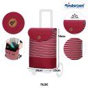 Andersen Nákupní taška na kolečkách do schodů SCALA SHOPPER TREPPENSTEIGER® TILDE 119-226-70 červená