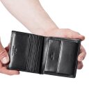 aunts & uncles Pánská kožená peněženka RFID Norwegians Leeven 52105-0 černá vnitřek
