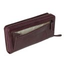 aunts & uncles Dámská kožená peněženka RFID Grandma´s Luxury Club Tilda 42210-91 vínově červená zadní strana