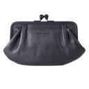 aunts & uncles Kožená kabelka do ruky / psaníčko - clutch Grandma´s Luxury Club ROSE 42213-86 modrá