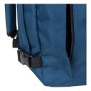 CabinZero Batoh do letadla 40x30x20 Classic 28L 081205 modrý stahovací přeska