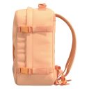 CabinZero Batoh do letadla 40x30x20 Classic 28L 082501 světle oranžový pravá boční strana