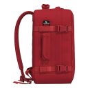 CabinZero Batoh do letadla 40x30x20 Classic 28L 082602 červený levá boční strana