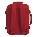 CabinZero Batoh do letadla 40x30x20 Classic 28L 082602 červený zadní strana