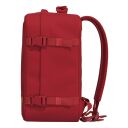 CabinZero Batoh do letadla 40x30x20 Classic 28L 082602 červený pravá boční strana