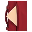 CabinZero Batoh do letadla 40x30x20 Classic 28L 082602 červený přední přihrádka