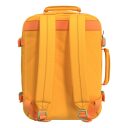 CabinZero Batoh do letadla 40x30x20 Classic 28L 082604 žlutý zadní strana