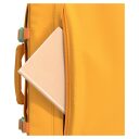 CabinZero Batoh do letadla 40x30x20 Classic 28L 082604 žlutý přední přihrádka