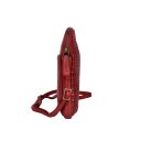Bellicci Kožená kabelka na mobil EVERLY červená BEEV-42/152 RED - boční pohled