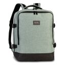 BestWay Cestovní batoh 40x30x20 cm Cabin Pro Small 40357-5800 šedozelený