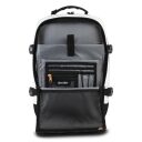 BestWay Palubní batoh do letadla 40x20x25 cm Cabin Pro Storm 40350-2000 bílý organizér