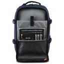 BestWay Palubní batoh do letadla 40x20x25 cm Cabin Pro Storm 40350-5000 modrý organizér